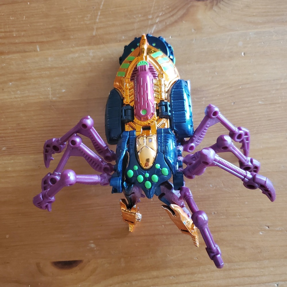 Hasbro Beast Wars Transformers Transmetal Tarantulas Mega Class Vtg Incomplete